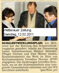 Wetterauer Zeitung 12.03.2011