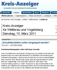 Kreis-Anzeiger 15.03.2011