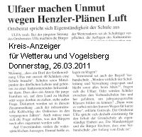Kreisanzeiger 26.03.2011